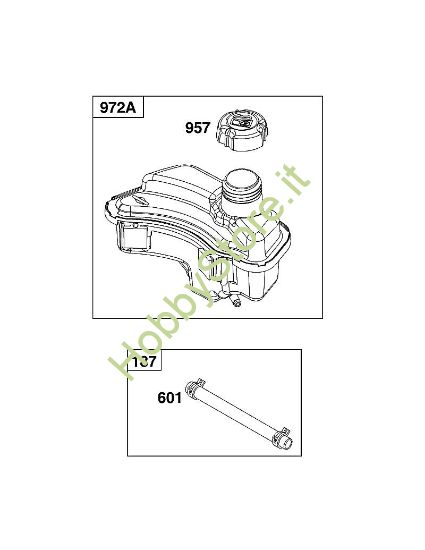 K - GRUPPO ALIMENTAZIONE CARBURANTE B&S - 09 €¦ 09P702-0228-H1 brand Stihl